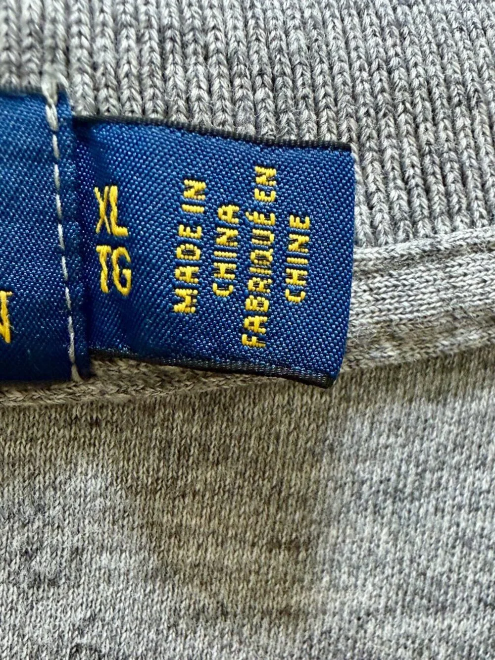 Polo Ralph Lauren Men's CottonCustom Fit Polo Shirt Size XL  Grey Casual
